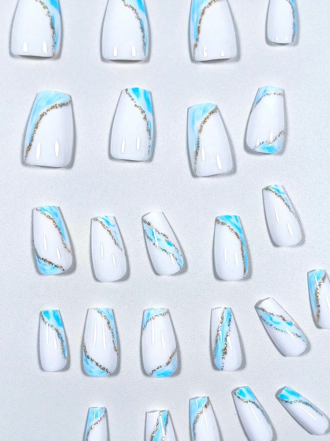 Golden Seabreeze Nails