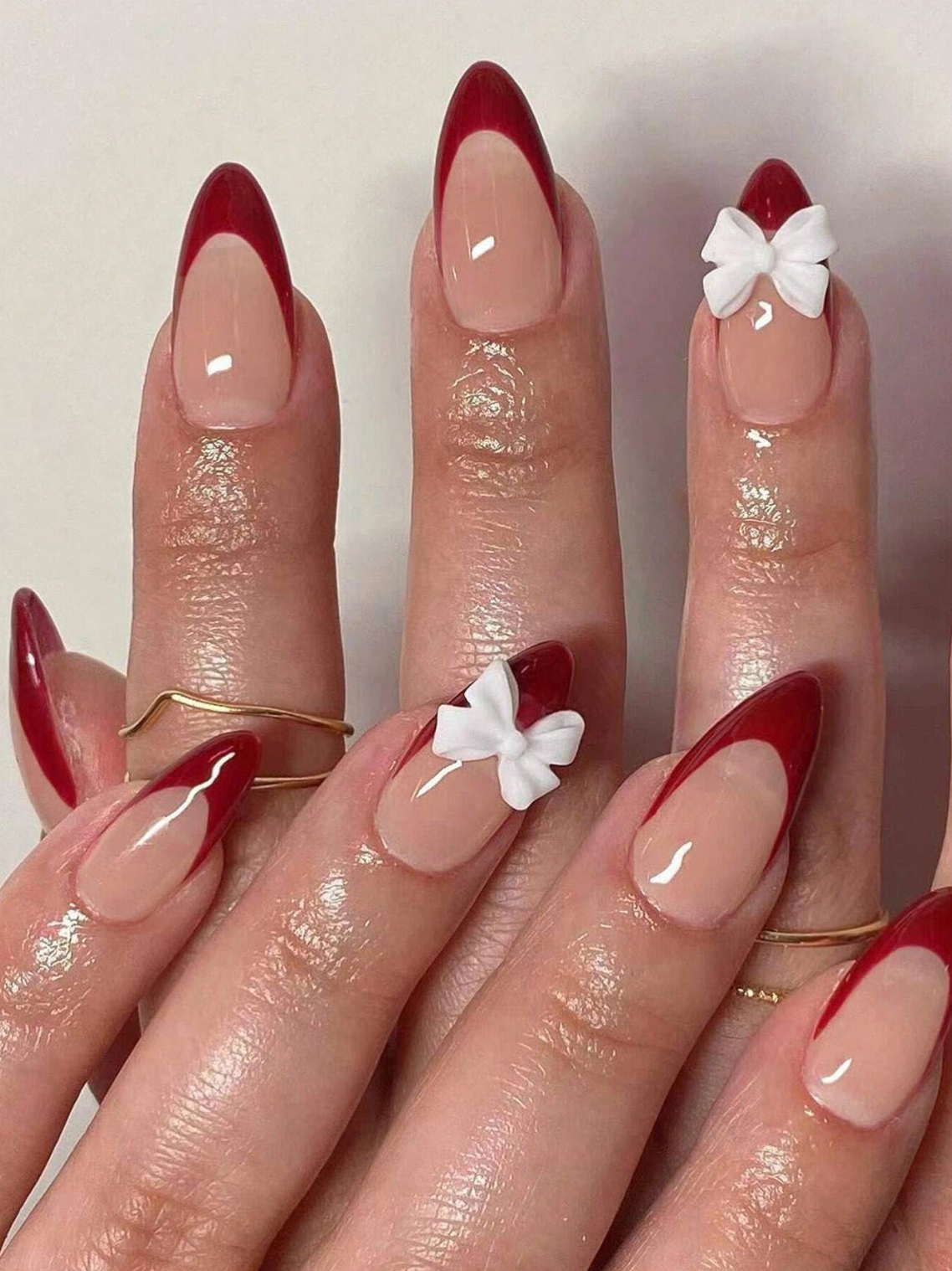 Sweet-ribbon Nails