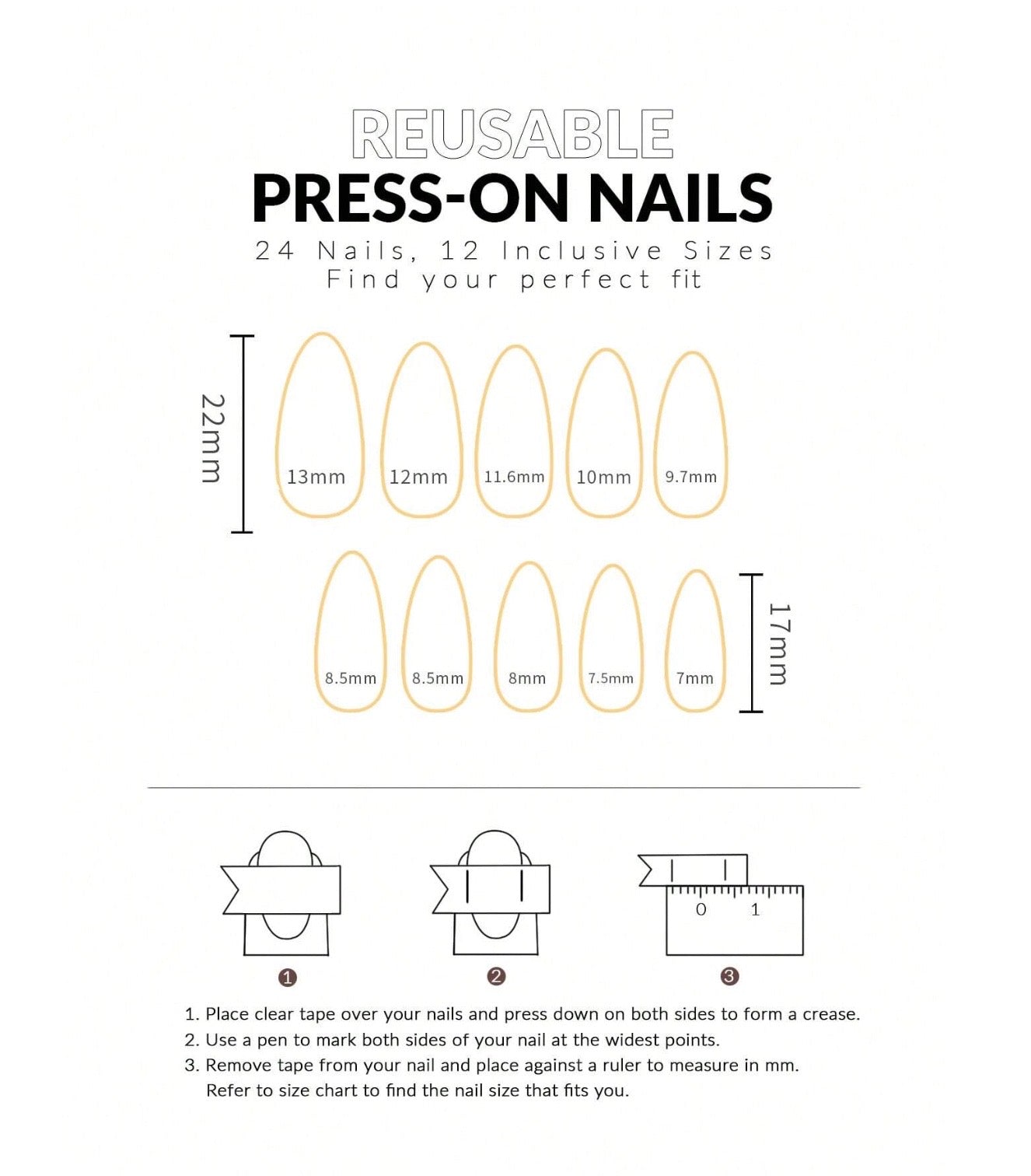 Golden Glamour Nails