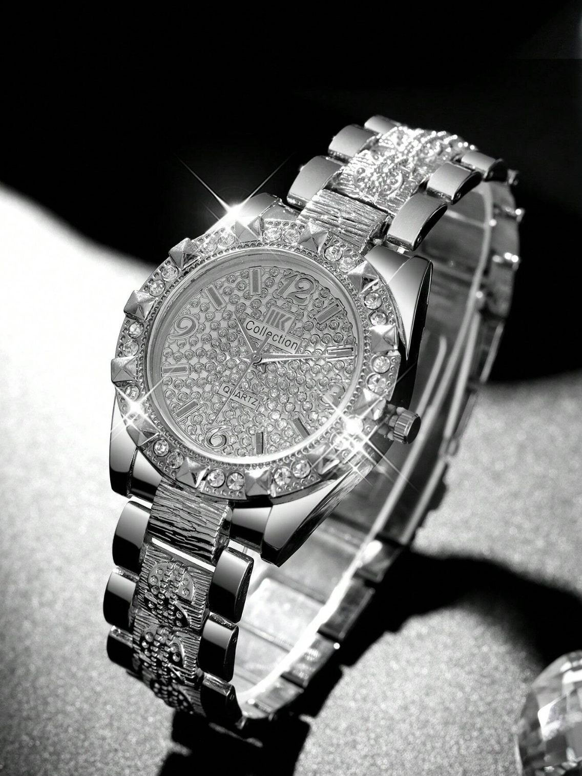 Silver Luxe Watch