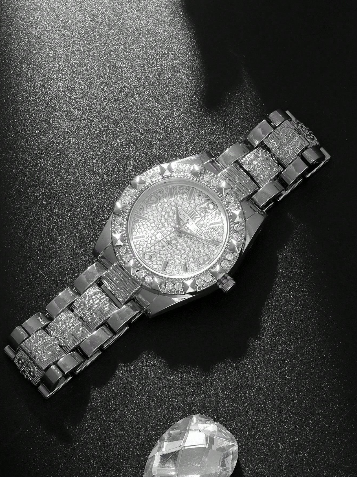 Silver Luxe Watch