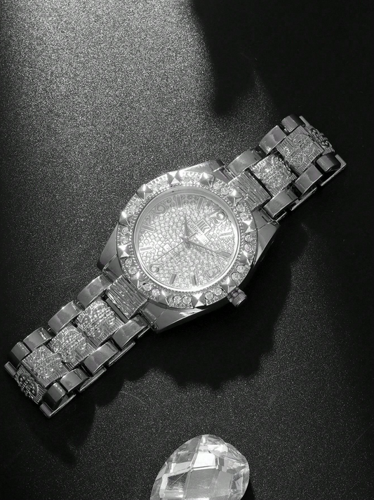 Silver Luxe Watch