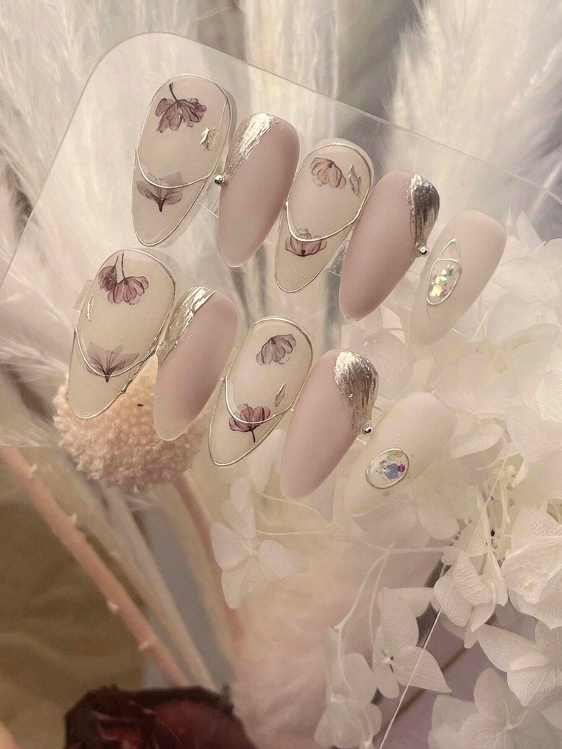 Luxe Bloom Nails