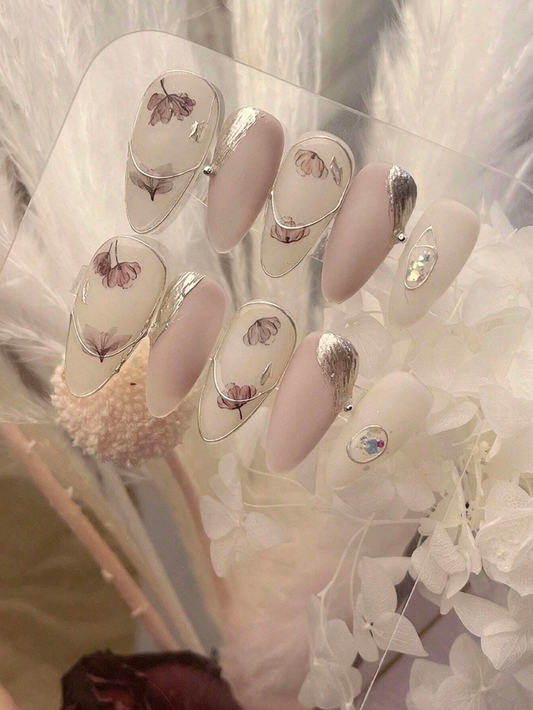 Luxe Bloom Nails