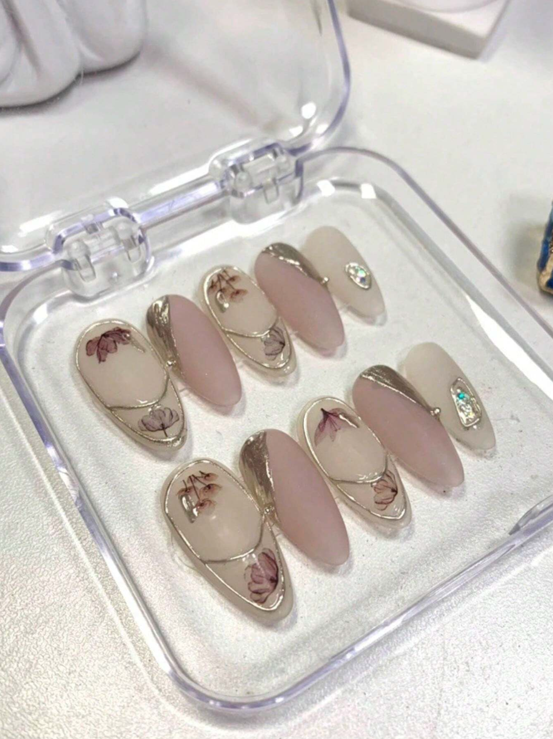 Luxe Bloom Nails