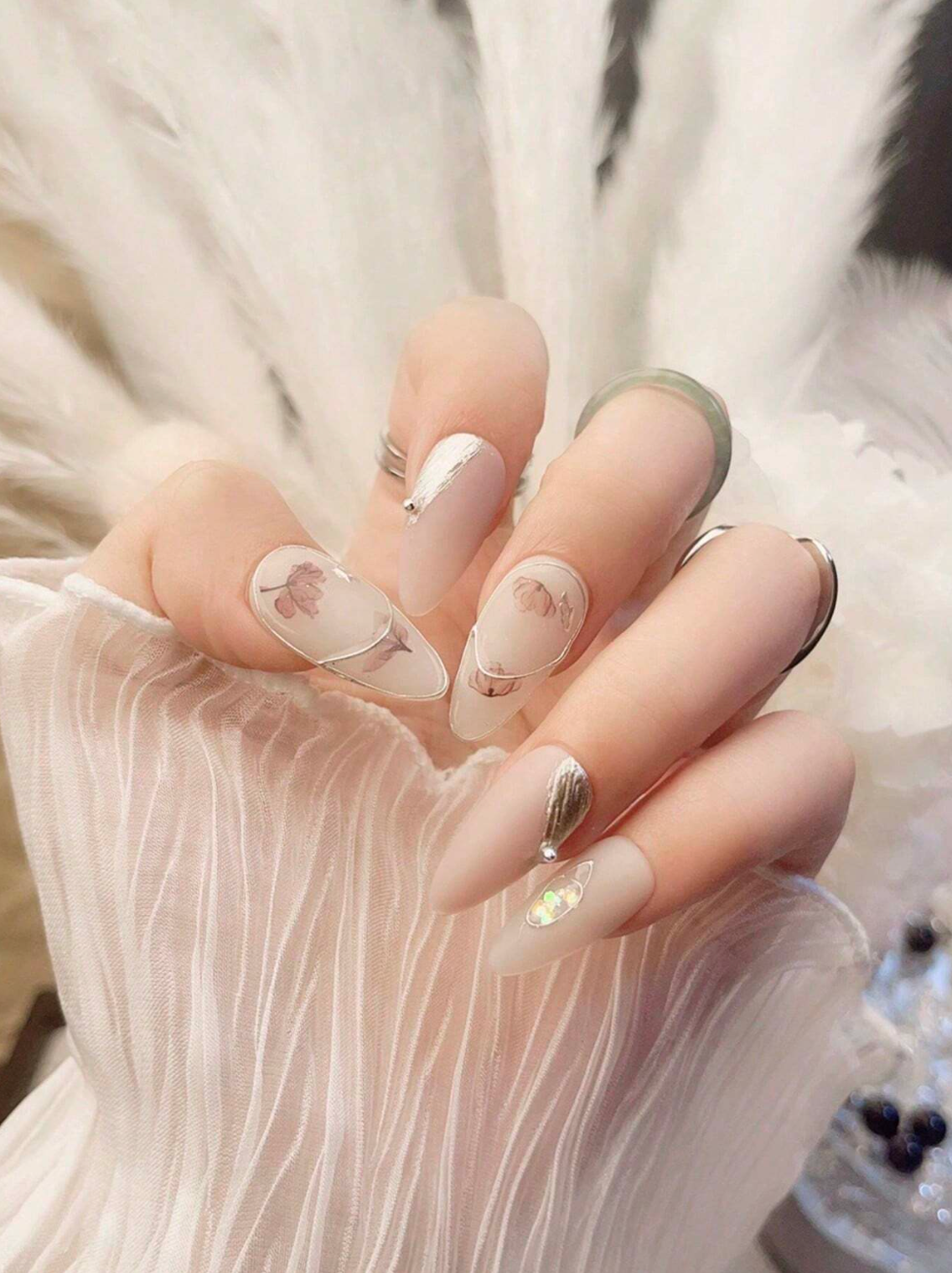 Luxe Bloom Nails