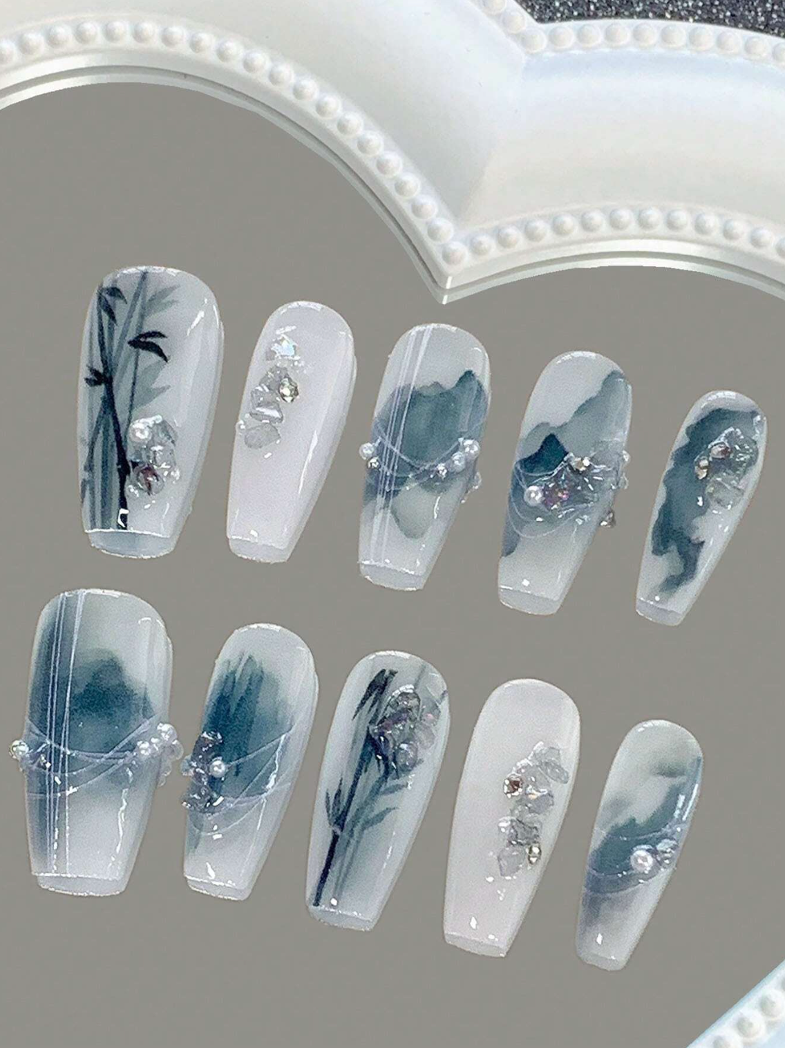 Serene Mist Nails