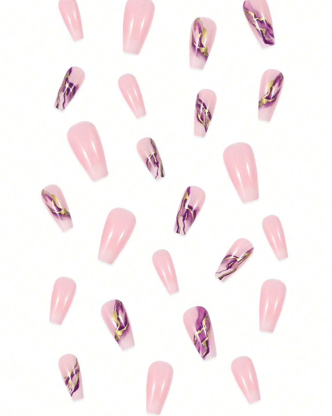 Royal Marble Nails