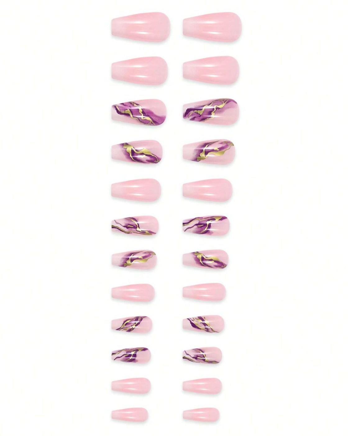 Royal Marble Nails