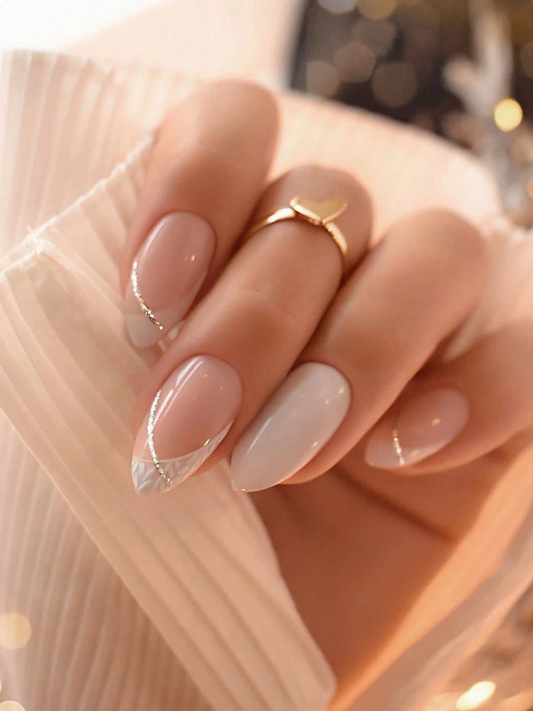 White Radiance Nails