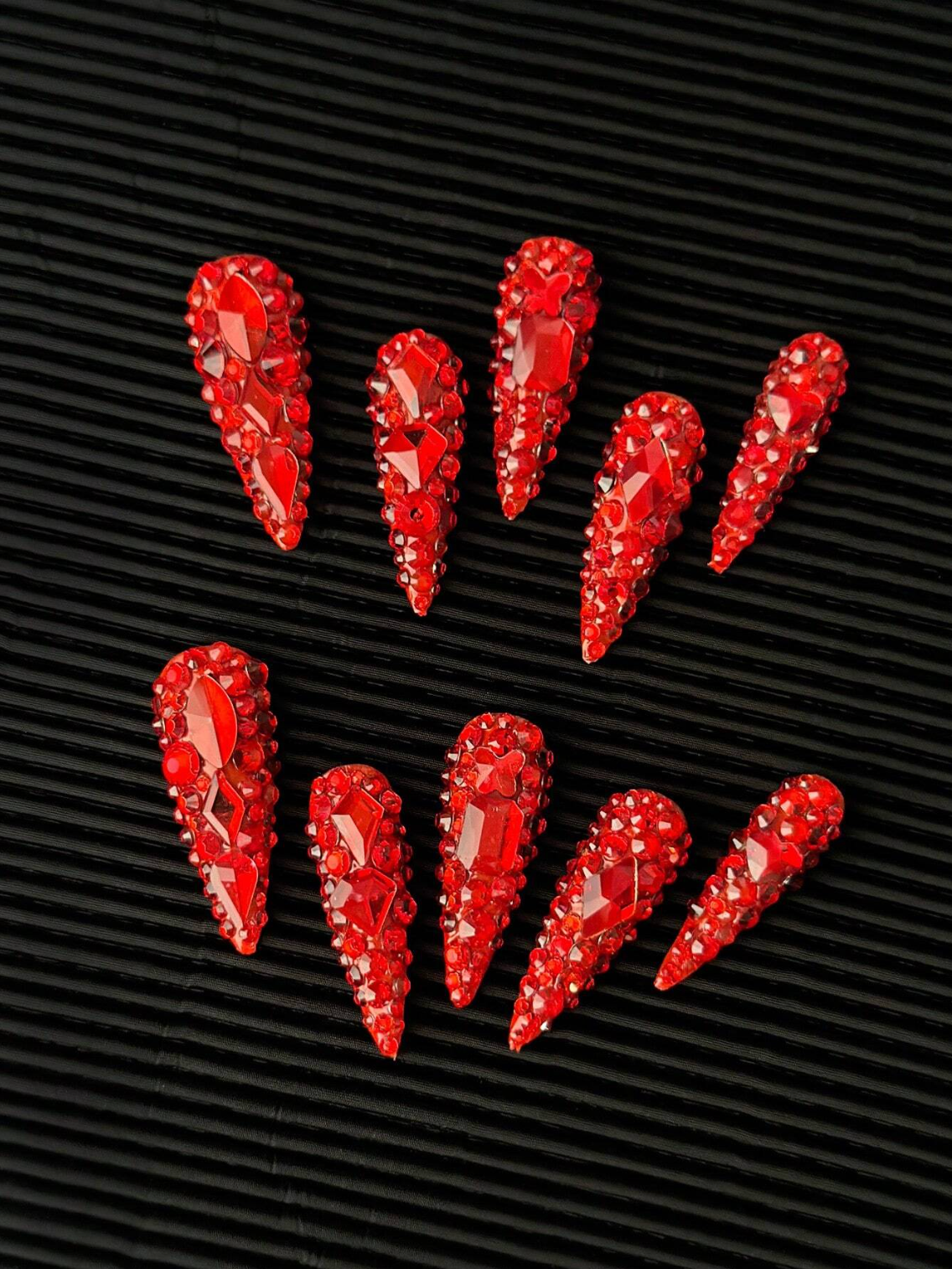 Ruby Blaze Nails