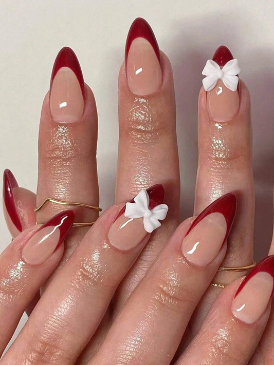 Sweet-ribbon Nails