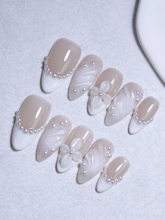 Petal Whisper Nails