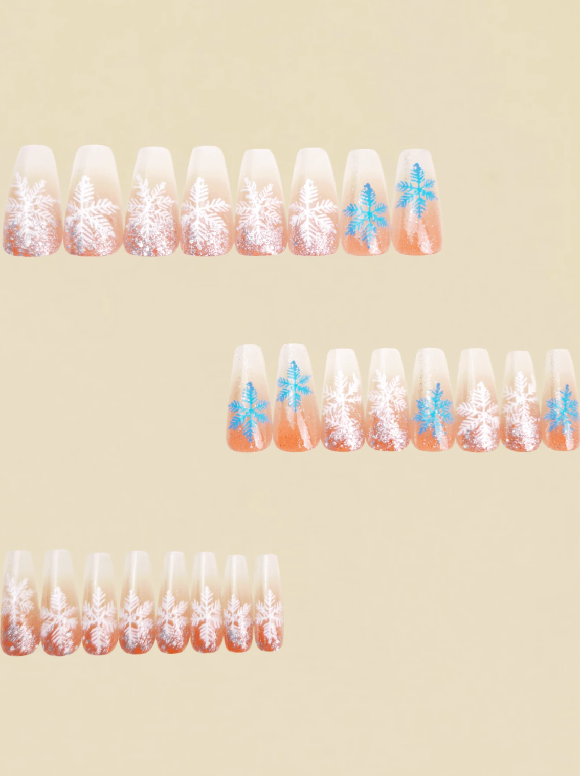 Snow Kissed Nails
