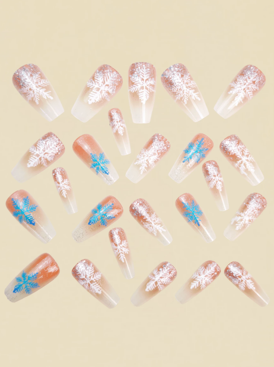 Snow Kissed Nails