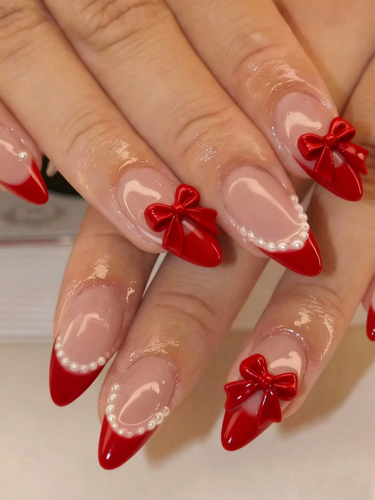 Sweeter-ribbon Nails